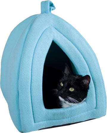 Cat House - Indoor Cat Bed with Removable Foam Cushion