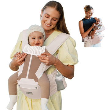 Safety-Certified in-1 Baby Carrier Newborn to Toddler, Pink