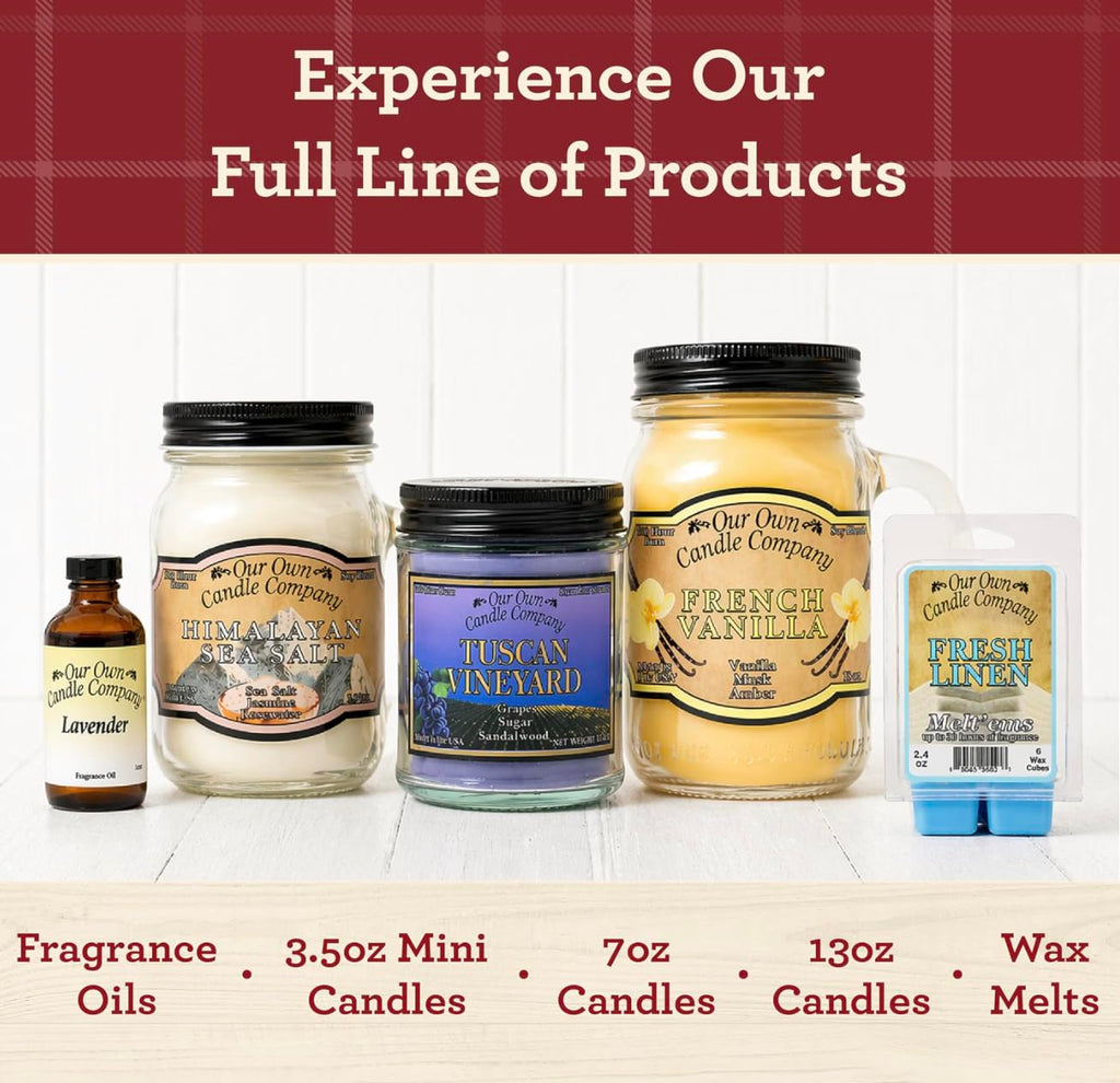 Fall Assortment 4 Pack Mini Mason Jar Candles