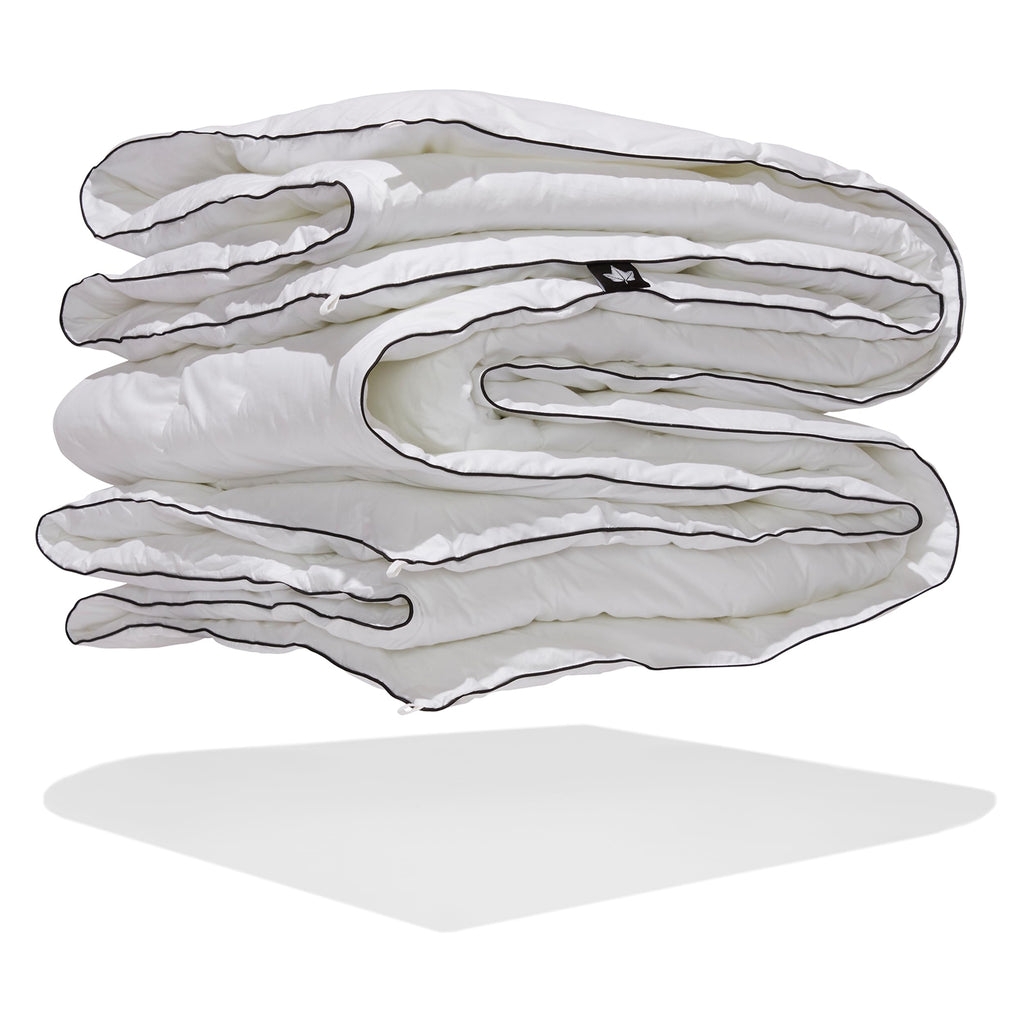 Down & Feather Co. - All Season Microfiber Down Alternative Duvet Comforter Full/Double Size - Machine Washable - 260