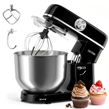 Stand Mixer, 6 Speed Tilt-Head Electric Kitchen Mixer with 6.3QT Bowl