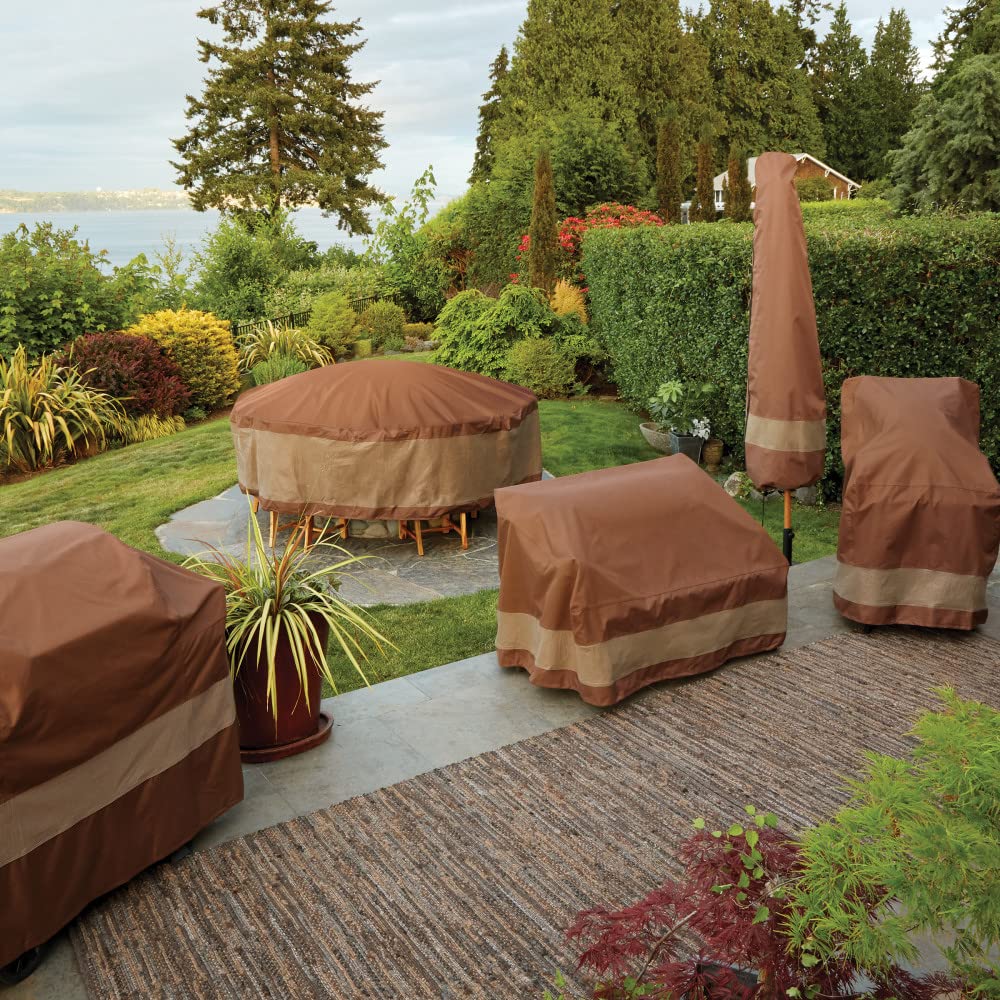 Ultimate Waterproof 44 Inch Square Fire Pit Cover, Outdoor Firepit Cover