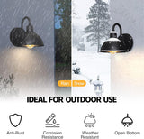 Barn Light Gooseneck Light- Small Farmhouse Outdoor Lighting
