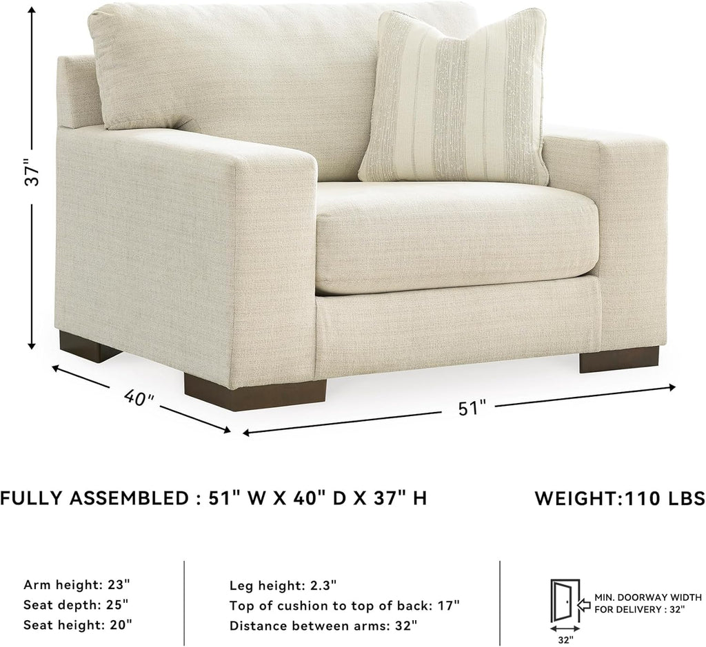 Modern Lounge Chair — Beige