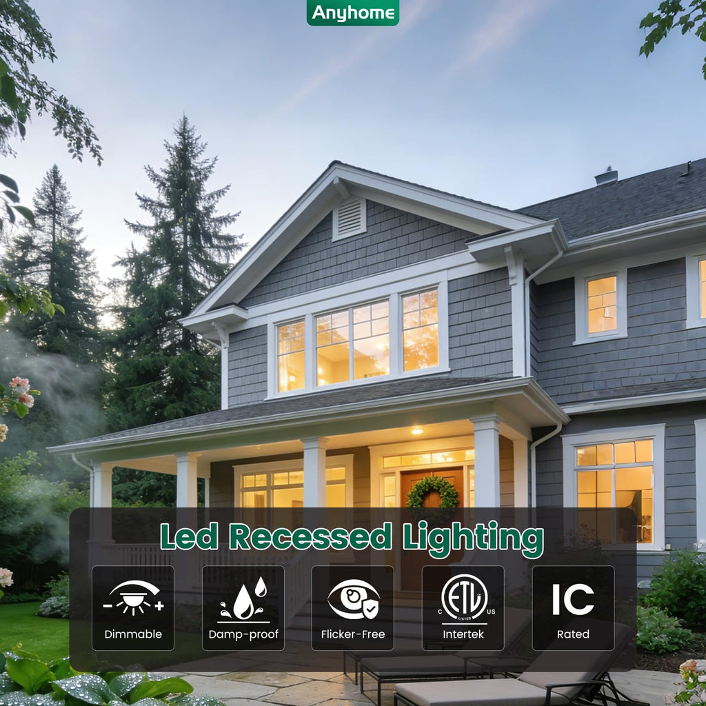 12 Pack Canless Recessed Lighting 4 Inch Recessed Lighting Led