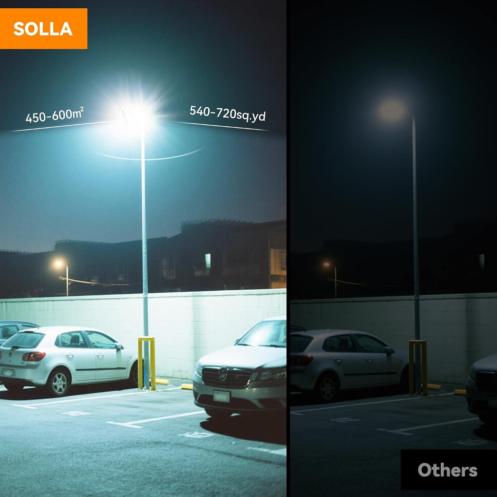 600W LED Outdoor Flood Light, 60000LM Super Bright Stadium Light, 6000K Daylight White, IP66 Waterproof 3 Heads