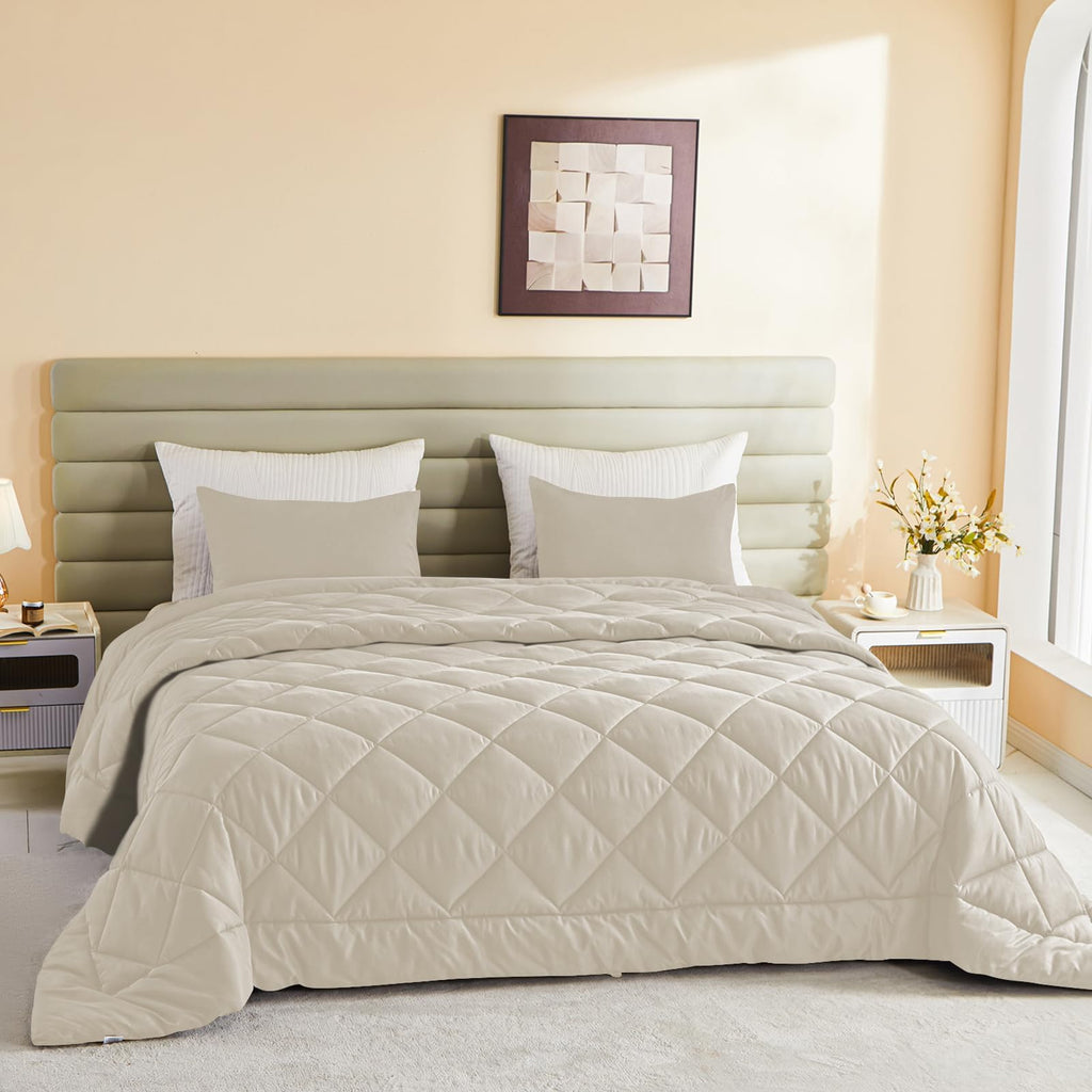 Oversized King Comforter, Extra Large King Size Comforter Oversized, All Season Soft Lightweight Quilt Down