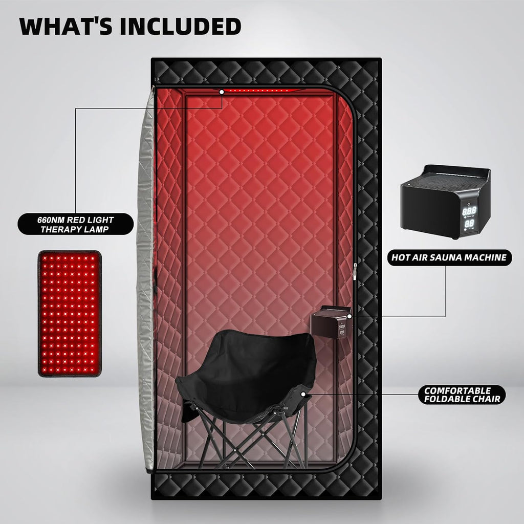 Red Light Sauna with Hot Air Machine