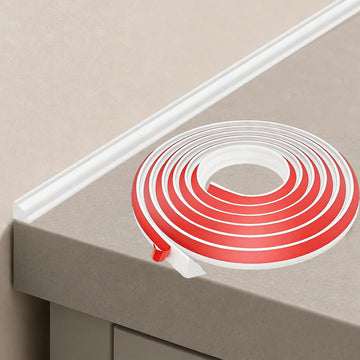 118 Inch Peel and Stick Crown Molding Trim,Flexible TPE Cove Base Strip