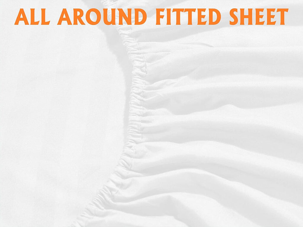 Best, Softest, Coziest 6-Piece Sheet Sets! - 1500 Premier Hotel Quality Luxurious Wrinkle Resistant 6-Piece Damask