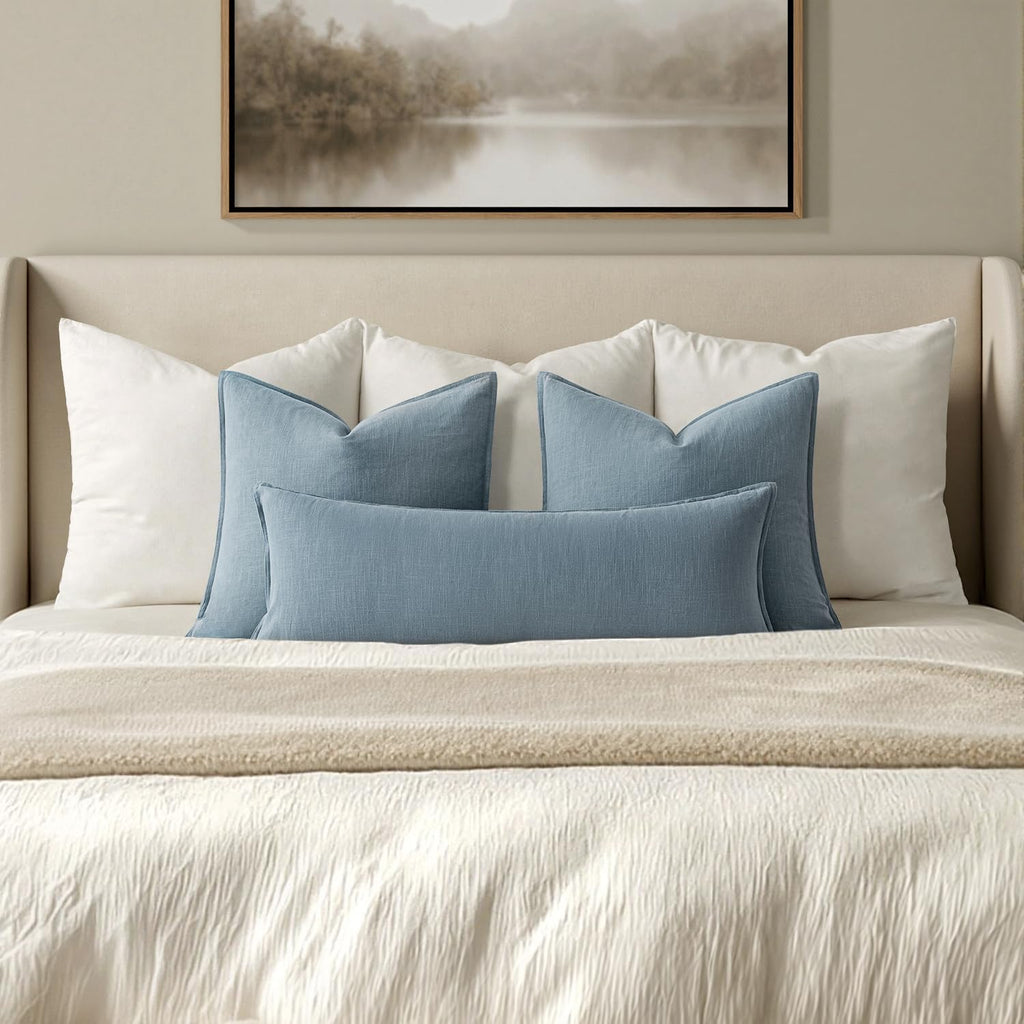 Decorative Long Lumbar Throw Pillow Cover