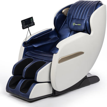 Upgraded 2D SL-Track Massage Chair,Recliner Full Body Zero Gravity with 8 Auto Modes and Upgraded LCD Screen,Added