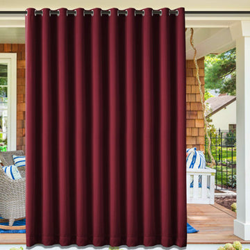 Porch Curtains Outdoor Waterproof Patio Garden Outdoor Curtain/Exterior Shades/Blinds- Grommet Thremal Insulated