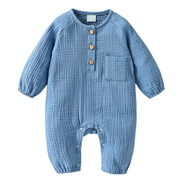 Infant Baby Girl Boy Romper Easy Diaper Changes Bodysuit Romper Cotton Romper One Piece Outfits Bodysuit