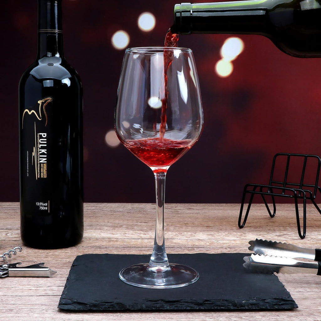 Wine Glasses Set of 12, 12oz Red Wine Glasses,for Red or White Wine, High-end Banquet, Party, Bar, Wedding, Gift (12