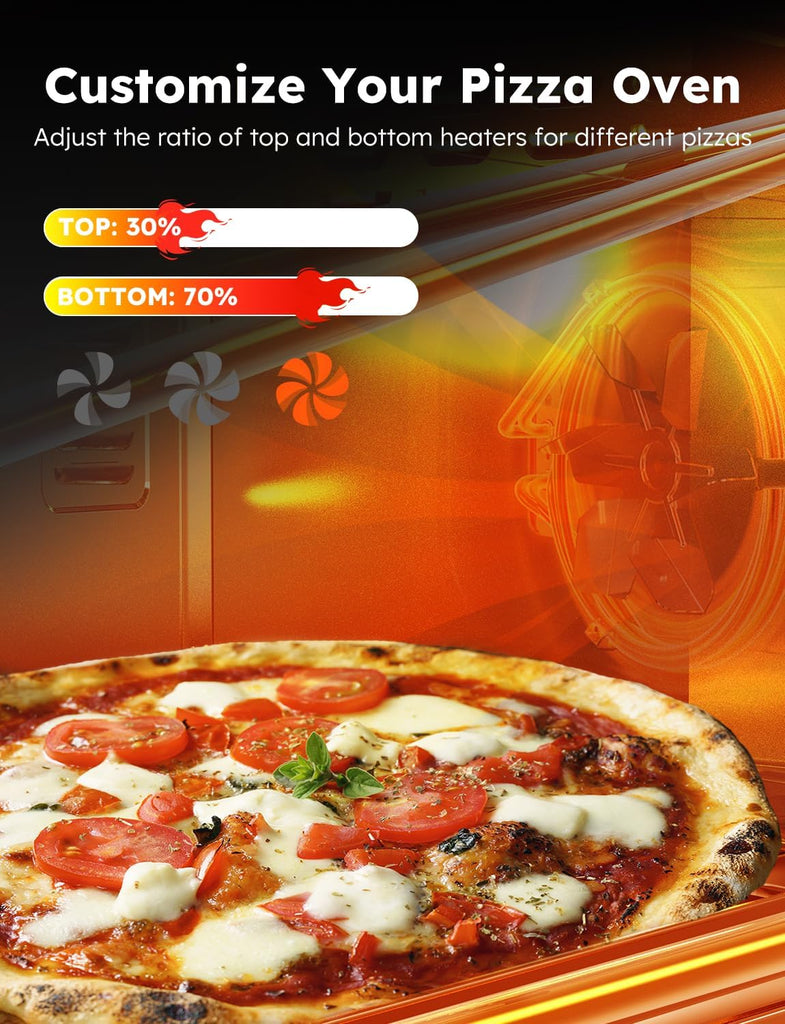 Bravo Pro Smart Toaster Oven Countertop, True Air Fryer Combo w/Improved 100% Convection, 35% Crispier, 112 Presets