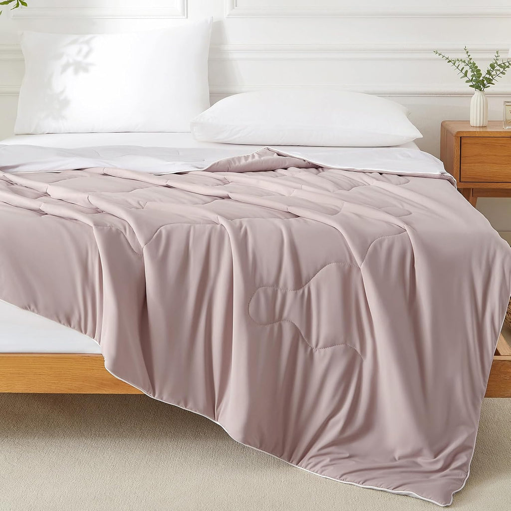Cooling Comforter Twin, Dual-Sided Cooling Blanket for Hot Sleepers