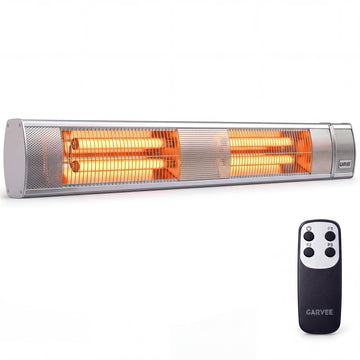 Infrared Electric Patio Heater, Wall Mounted Outdoor Heater