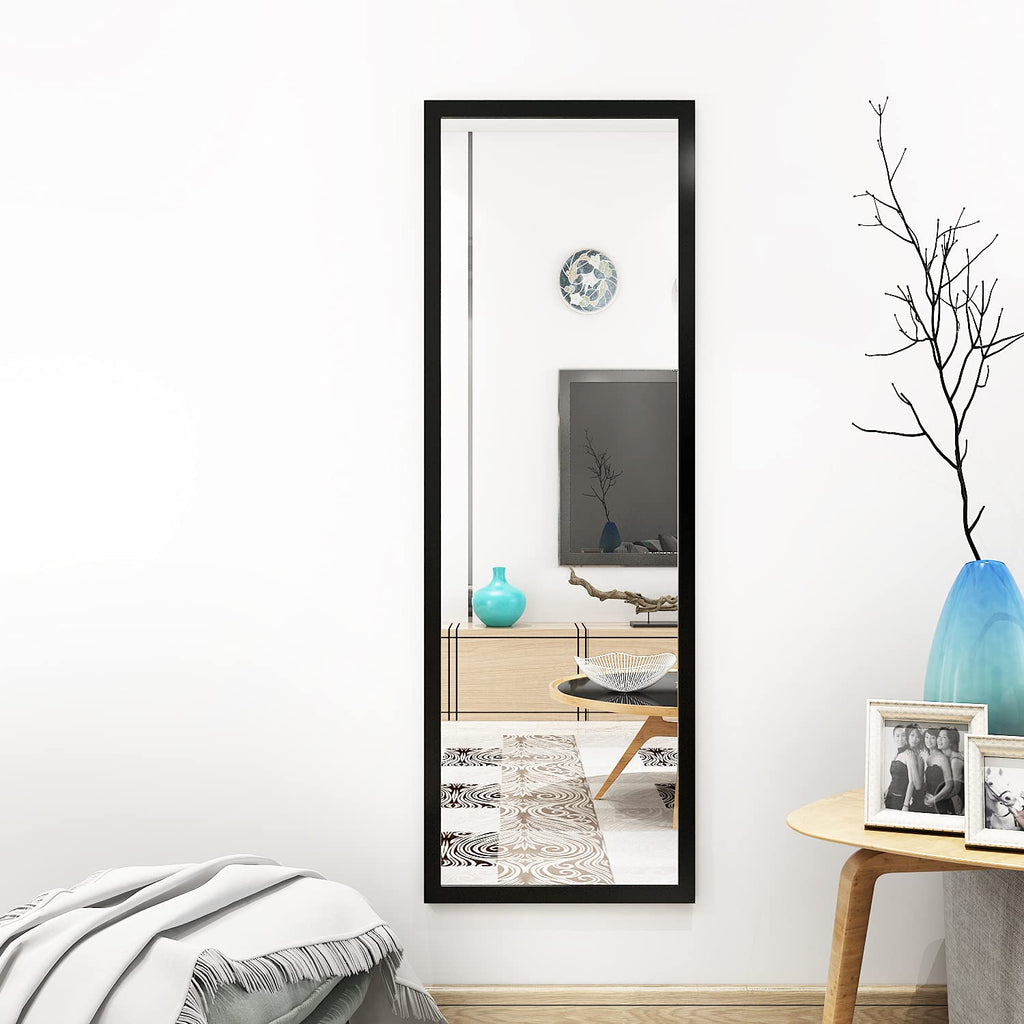 Full Body Length Door Hanging Wall Mounted Mirror Over the Door