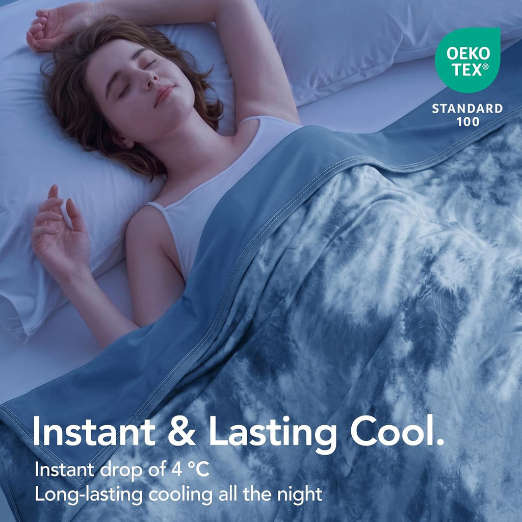 Cooling Blanket King 90"x104" for Hot Sleepers