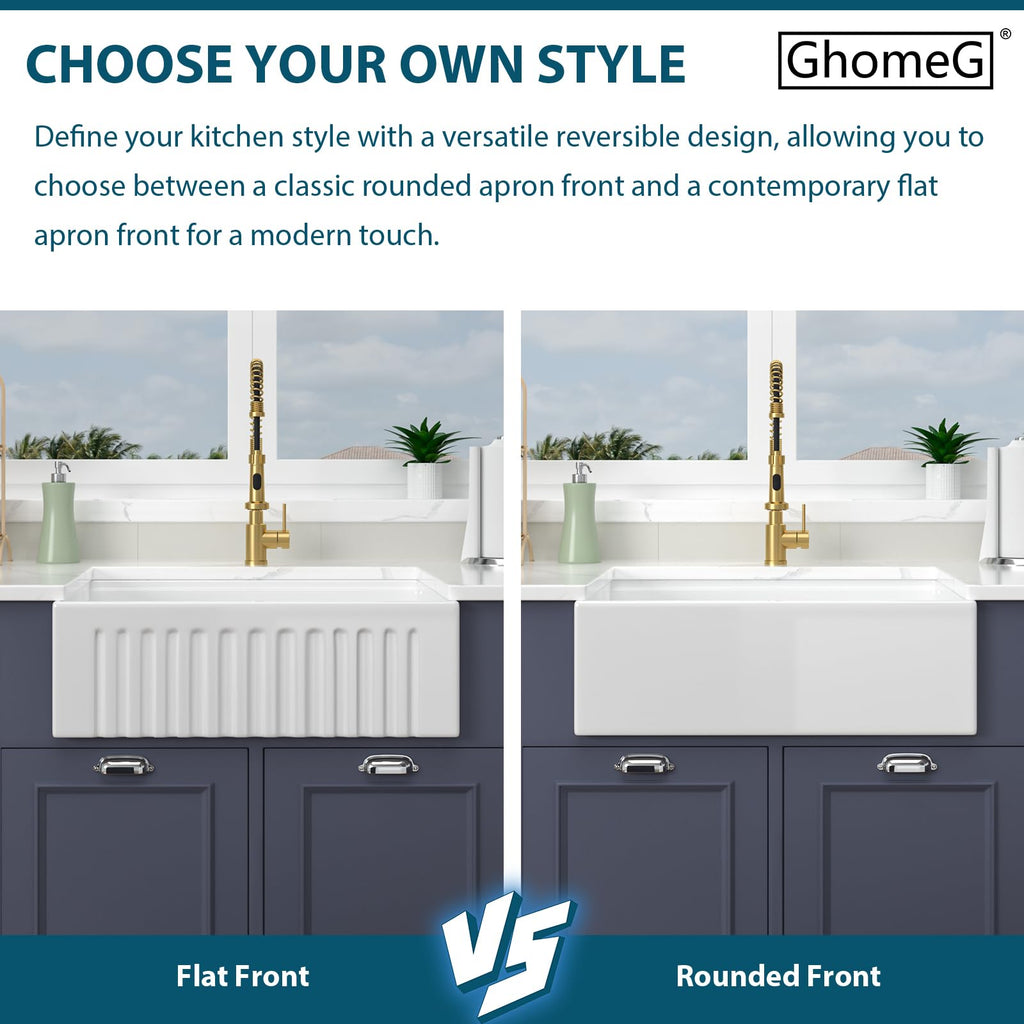 30 Inch Farmhouse Sink White Workstation