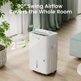 80 Pints 2025 Energy Star Dehumidifier for Spaces up to 5,000 Sq. Ft for Basement and Home