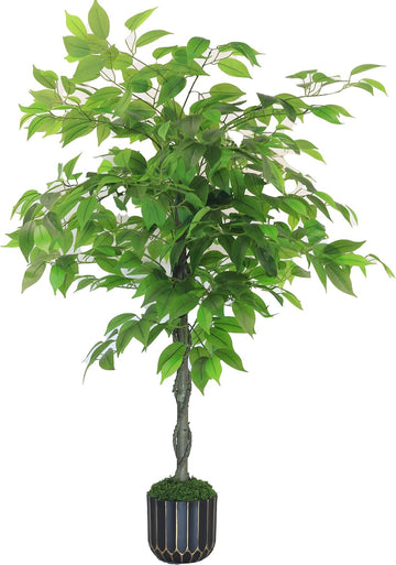 Artificial Trees 4FT Ficus Tree with Exquisite Planter