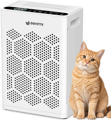 Air Purifiers for Home Large Room Up to 1800 Ft² with HEPA 14 Filter, Pet Air Purifier with Washable Prefilter for