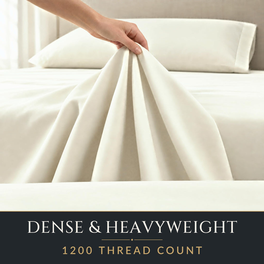 Heavyweight Egyptian Cotton Sheets, Split King