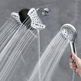 2.5GPM Shower Head with Handheld Spray Combo: 2 in 1 Rainfall Shower Heads high pressure & Handheld Shower Head