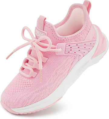 Girls Tennis Shoes Slip-on Kids Sneakers