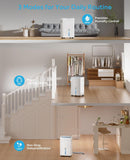 21 Pints Dehumidifier for Basement, 1500 Sq. Ft Dehumidifiers for Home with Drain Hose