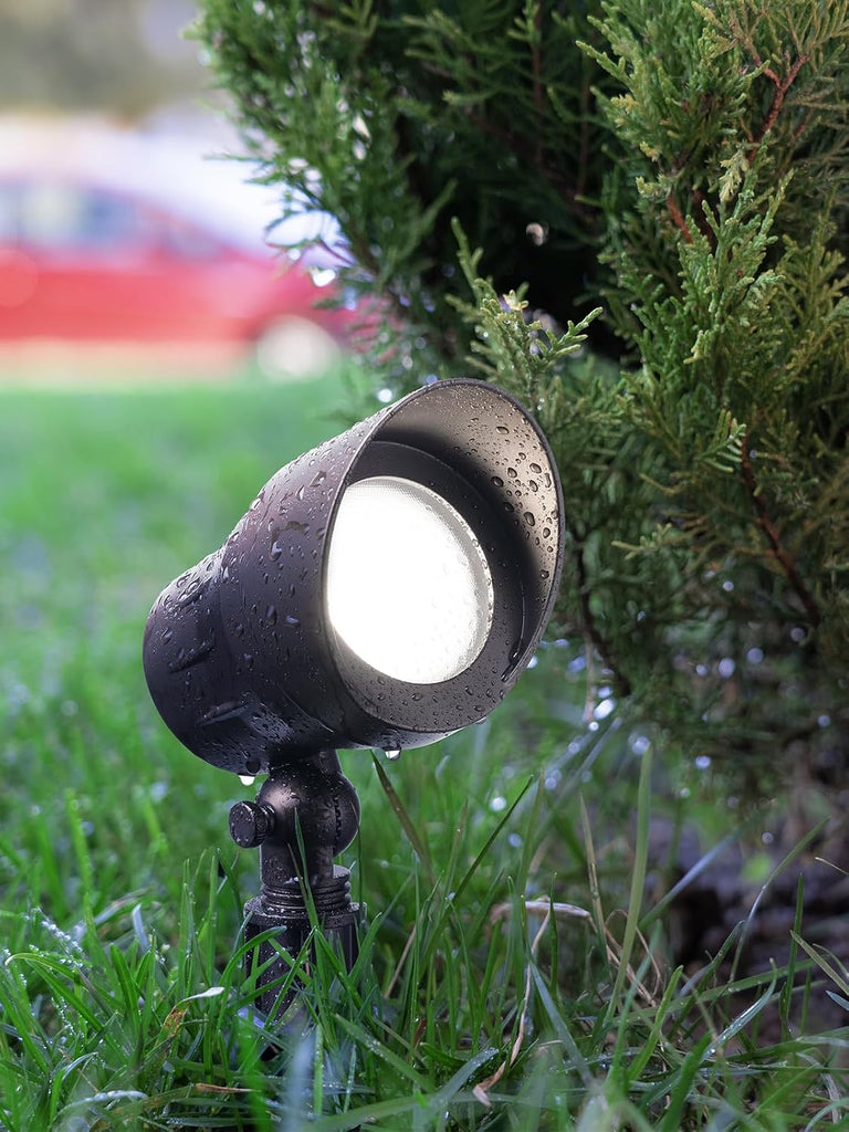 4-Pack 5CCT 5W 12-24V Low Voltage LED Spotlight Oil Rubbed Bronze | 1800K2700K3000K4000K5000K, Landscape Pathway