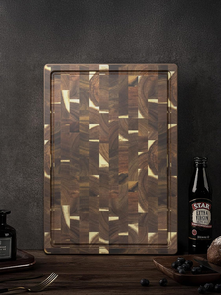 3 Packs Cutting Board Set, Extra Large Acacia Wood Cutting Boards | Durable Chopping Board Meal Prep, Charcuterie
