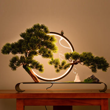 Fake Bonsai Tree Decor, Realistic Artificial Bonsai Tree