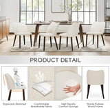 Upholstered Dining Chairs Set of 2