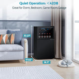 2.6 Cu.Ft Mini Fridge with Freezer, 2 Door Compact Refrigerator, Freestanding Be