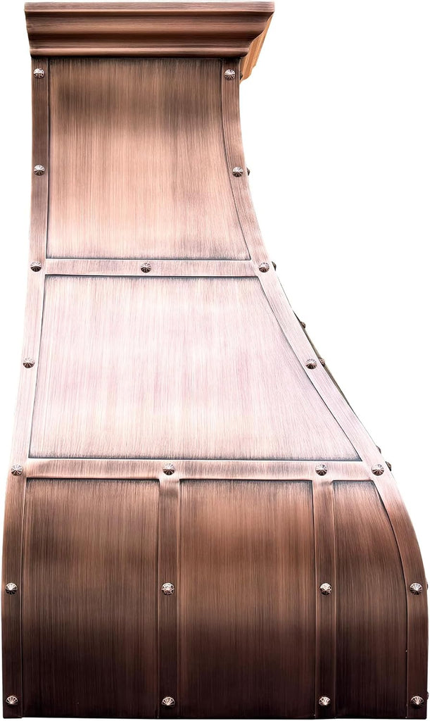 Copper Range Hood Insert Baffle Filters