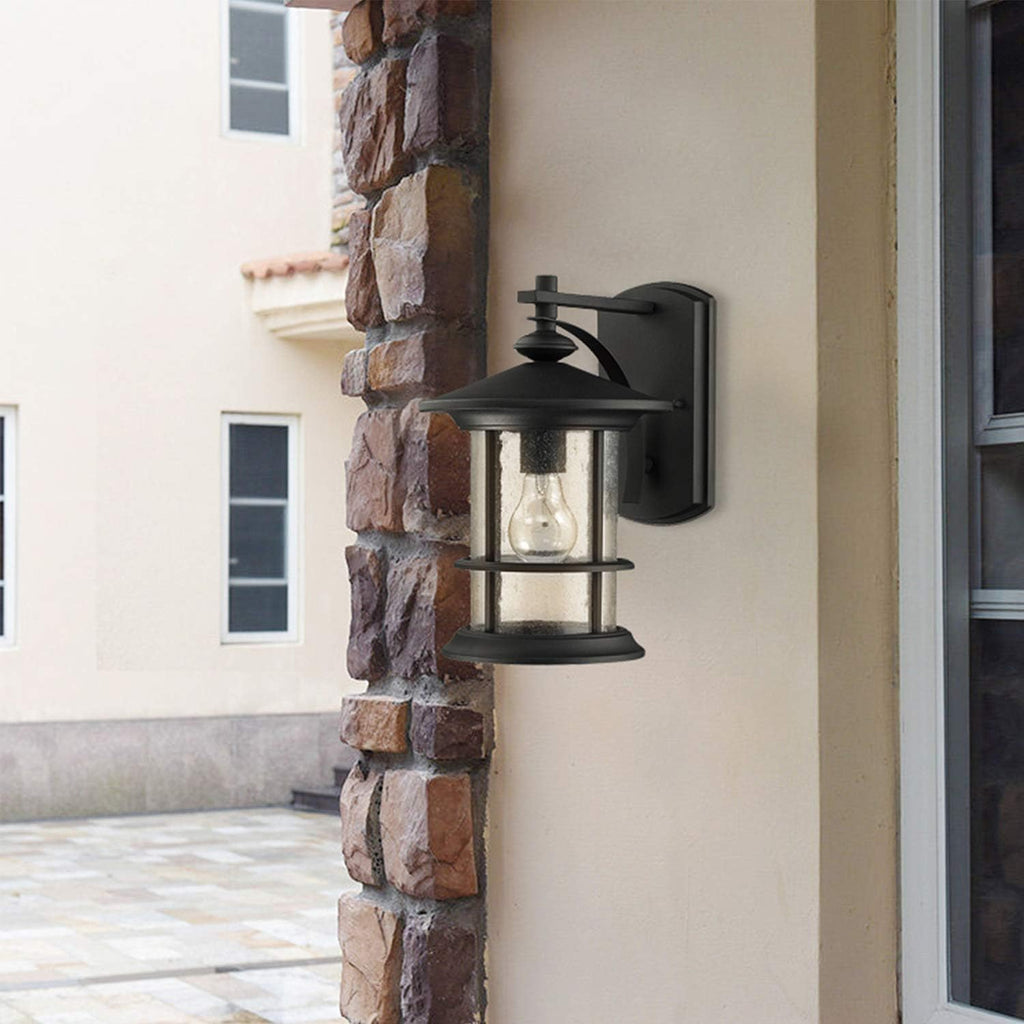 100W Max Modern Industrial Outdoor Sconce Lantern