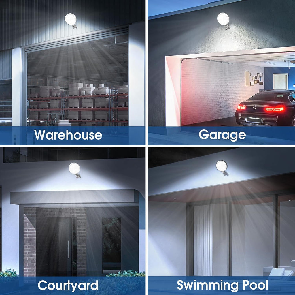 LED Barn Light, 150W 20000LM Dusk to Dawn Outdoor Security Light, 150° Adjustable Angle with Photocell Sensor, 6500K