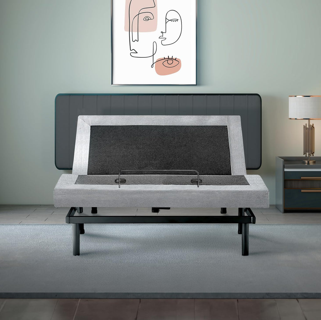 California King Adjustable Bed Base | Dual Massage | USB Ports | Zero Gravity | Anti-Snore | Memory Positions | Under