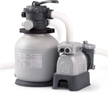 Krystal Clear Sand Filter Pump for Above Ground Pools, 12-inch, 110-120V with GFCI