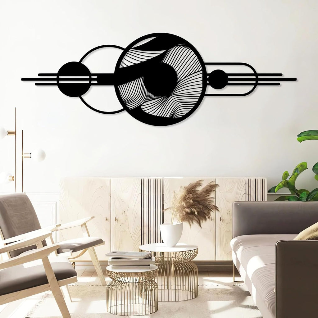 Abstract Metal Wall Decor, Geometric Wall Sculpture, Geometric Abstract Wall Art, Modern Luxury Metal Hanging, Modern
