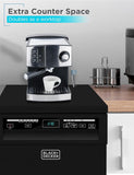 18-Inch Portable Dishwasher, 8-Place Setting Capacity, Mobile Dish Washer with 6 Wash Programs, LED Display