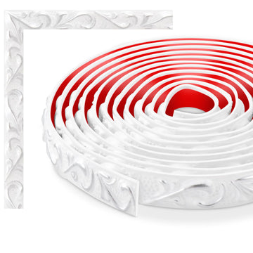 118in Flexible Wall Trim,Peel and Stick Wall Molding,Moulding Trim Suitable for Cabinets, Walls, Home
