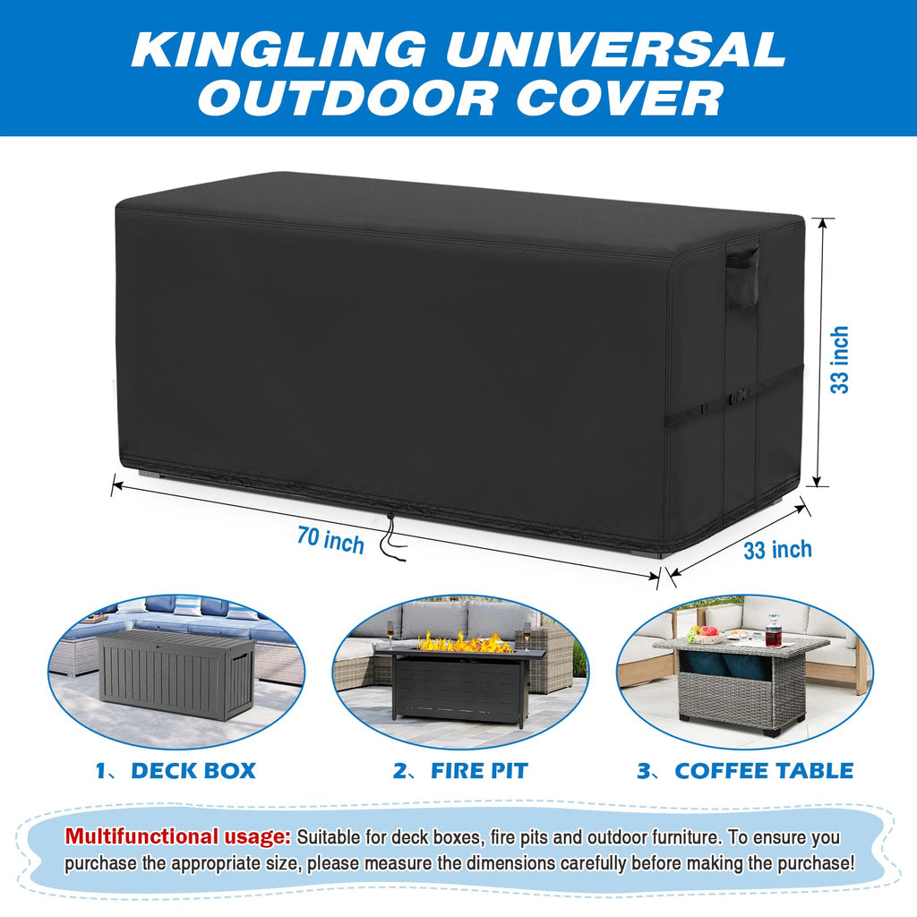 Deck Box Covers 70 Inch for 260 Gallon Deck Box