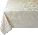 Harmony Scroll Woven Damask Fabric Tablecloth, Everyday, Parties, Special Occasions, Weddings and Ho