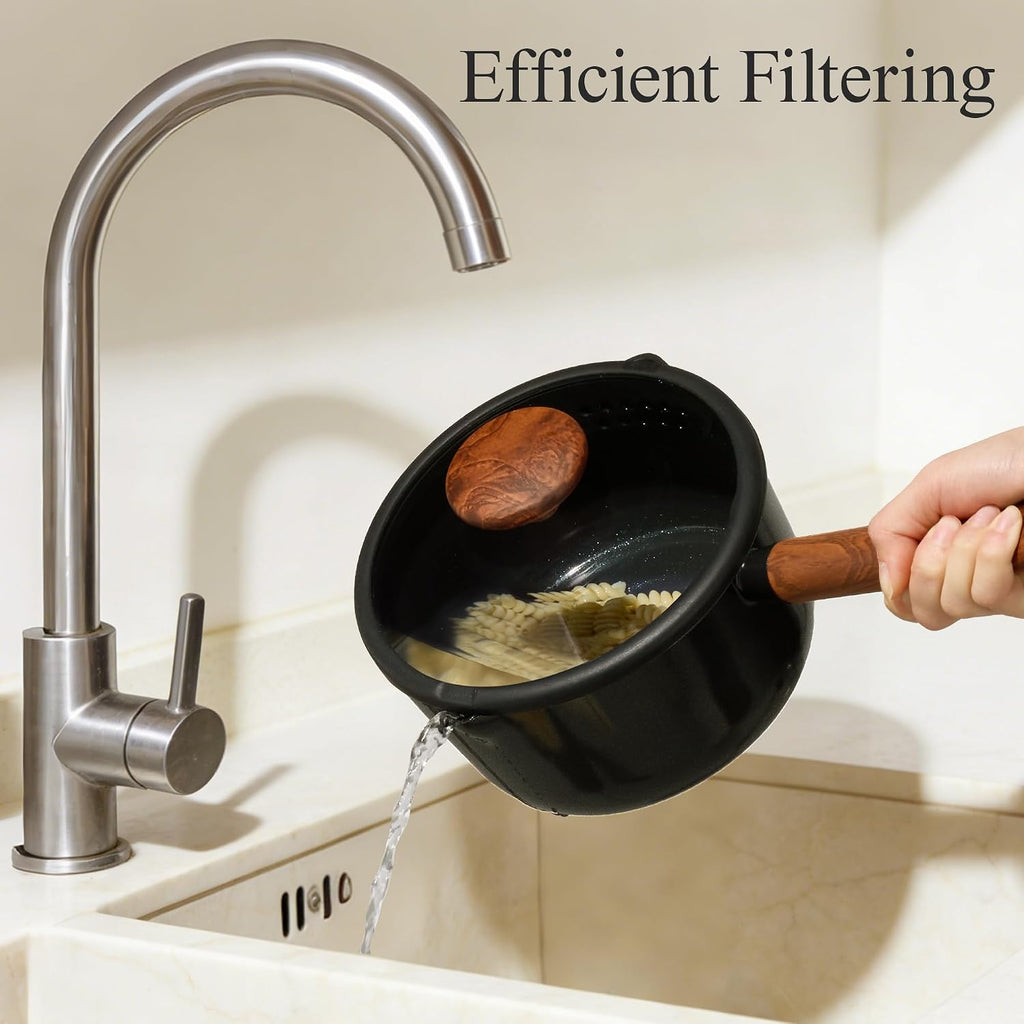 21pcs Ceramic Cookware Set, Pots and Pans Set | Non-Toxic Healthy Cooking Set with Silicone Lids, Dishwasher Safe
