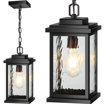 Large Anti-Rust Outdoor Chandelier with Adjustable Wire, Waterproof