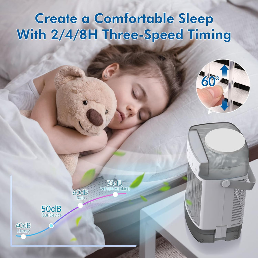 Portable Air Conditioners, 1000ml Portable AC Unit with Remote Control